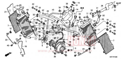 RADIATEUR XL1000VAB de 2011